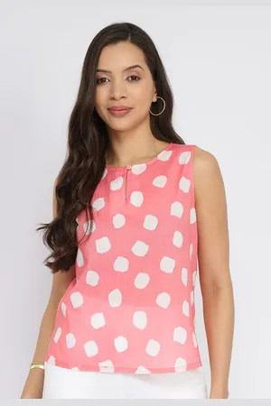 Pink Fort Women Cotton Sleeveless Top