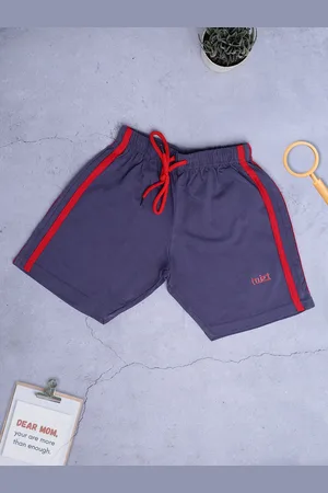 V-Mart Boys Mid-Rise Cotton Shorts