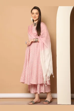 Jompers Women Regular Kurta with Palazzos & With Dupatta