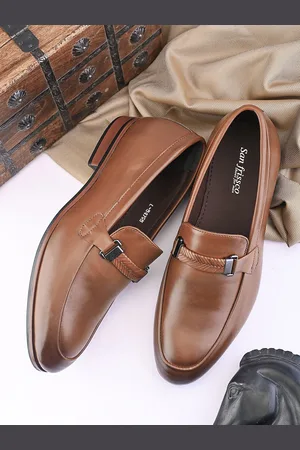 San Frissco Men Leather Formal Loafers