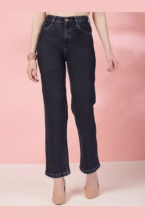 Chemistry Women High Rise Denim Solid Regular Fit Jeans