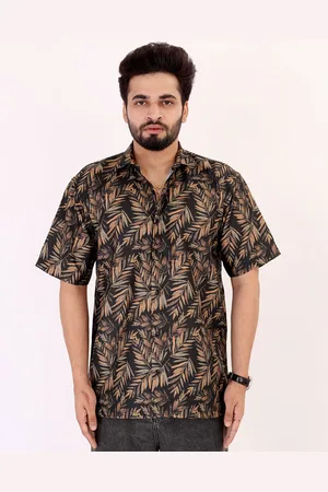 Brown brothers Unisex Relaxed Opaque Printed Casual Shirt