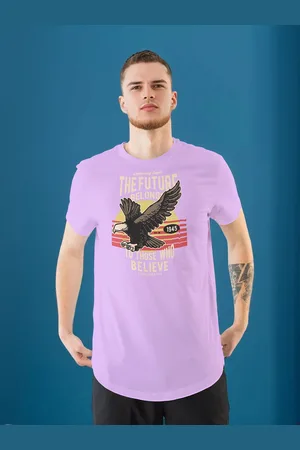 Moda Rapido Men Graphic Printed Round Neck Regular Fit T-shirt