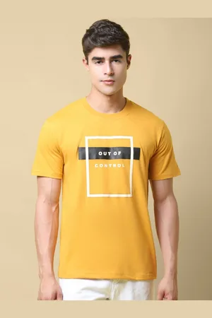 Moda Rapido Men Brand Logo Printed Pockets T-shirt