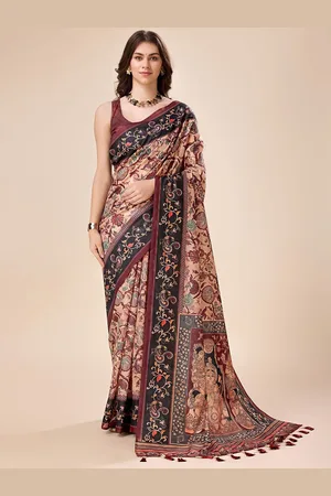 Tasarika Ethnic Motifs Pure Silk Saree