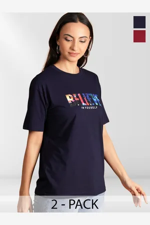 Metronaut Women Typography 2 Printed T-shirt