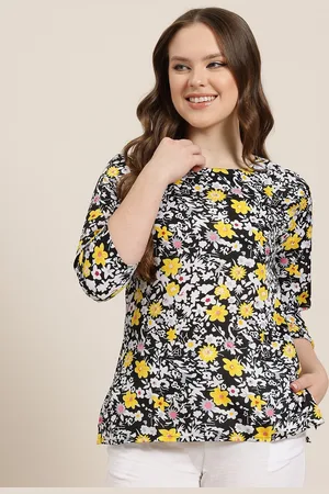HERE&NOW Floral Printed Kurti