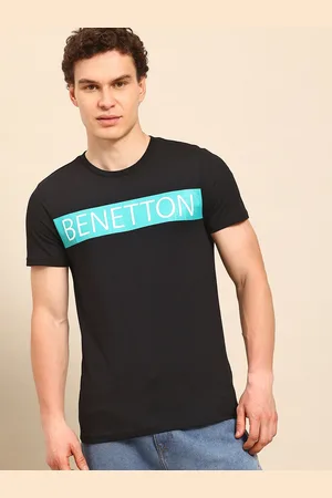 Benetton Printed Regular Fit T-shirt