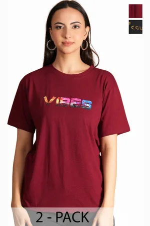 Metronaut Women Typography 2 Printed T-shirt