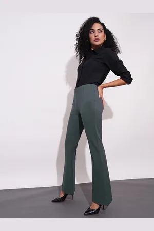 Globus Women Mid-Rise Regular Fit Flared Stretchable Jeggings