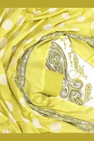 SALWAR STUDIO Paisley Printed Unstitched Dress Material