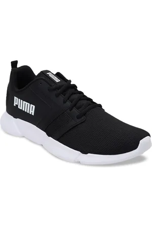 PUMA Unisex Black & White Flair Running Shoes