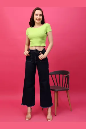 Moda Rapido Cotton Crop Top