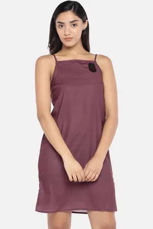 Globus Women Pink Self-Checked A-Line Dress