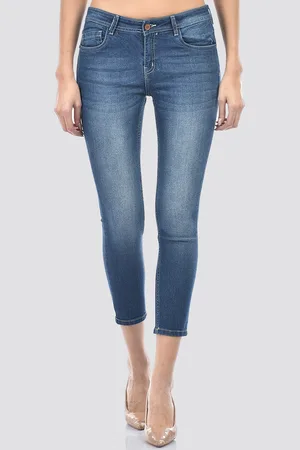 NUMERO UNO Women Solid Skinny Fit Sustainable Stretchable Jeans