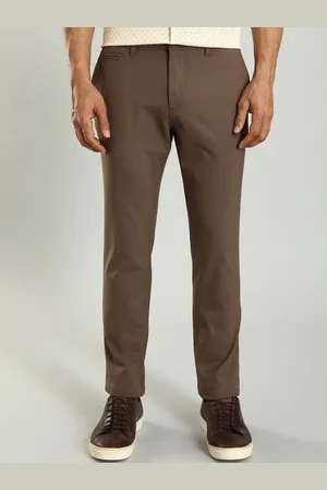 Indian Terrain Men Urban Tapered Fit Mid-Rise Trouser