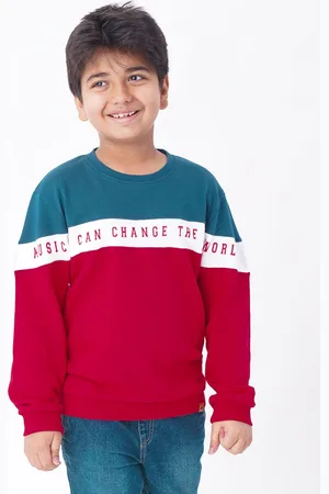 Ed-a-Mamma Boys Colourblocked Sweatshirt