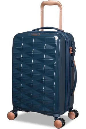 IT Luggage Unisex Blue Trolley Bag