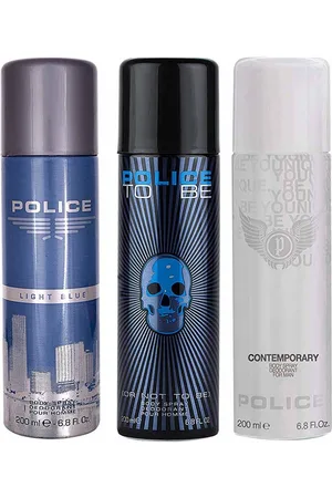 Police Men Set Of 3 Light Blue + To Be Man + Contemporary Deo 600ml