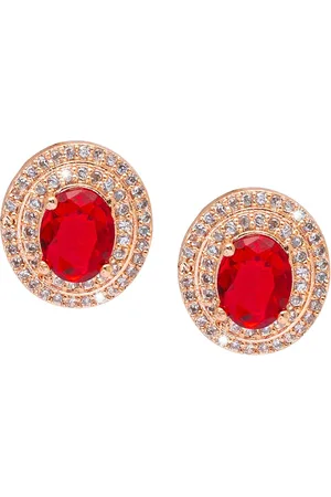 Shivansh Women Oval Studs Earrings