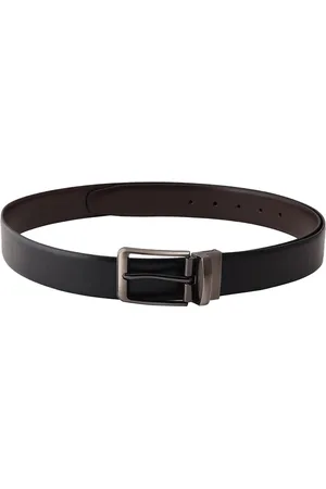 STYLE SHOES Men Black PU Belt