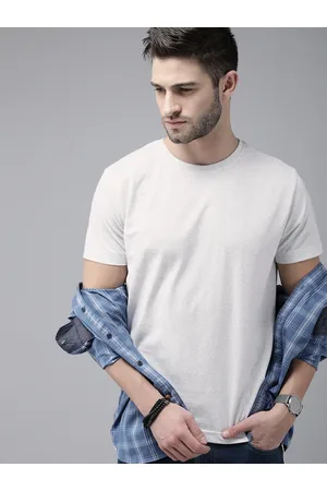 Roadster Men White T-shirt