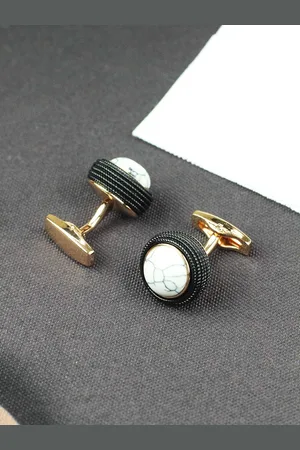 Tossido Brass Cufflink