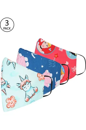 Tossido Kids Pack Of 3 3-Ply Reusable Outdoor Masks