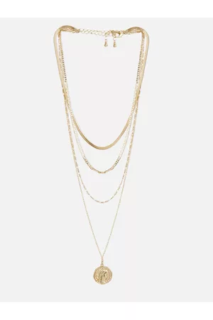 20Dresses Gold-Toned Remain Your Best Version Layered Necklace