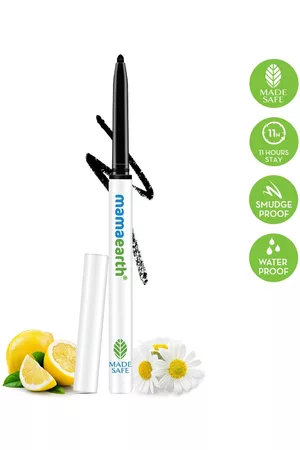 Mamaearth Charcoal Black Long Stay Waterproof Kajal with Vitamin C & Chamomile