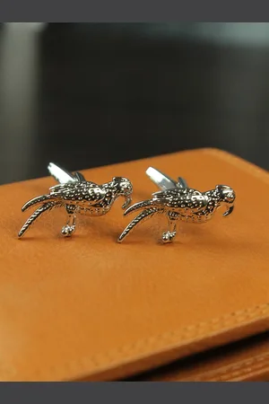Tossido Men Brass Metal Premium Symbol Cufflink