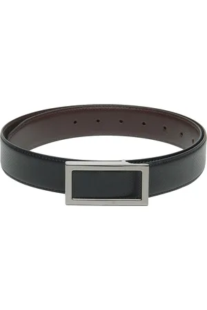 Calvadoss Girls Black Solid PU Belt