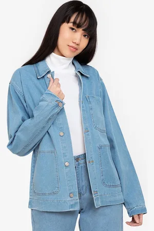 Denim jacket zalora best sale