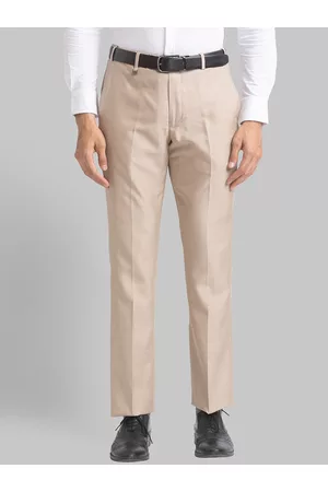 Park Avenue Men Beige Trousers