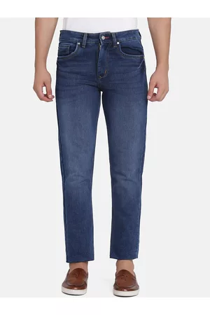 Tahvo Men Blue Comfort Light Fade Stretchable Jeans