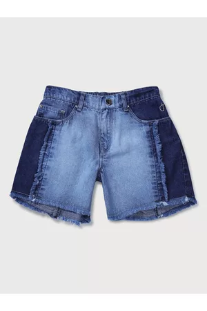 Gini and Jony Girls Blue Washed Denim Shorts
