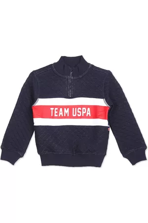 U.S. Polo Assn. Boys Blue Sweaters