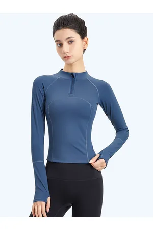 JC Collection Women Blue Lightweight Training or Gym Sporty Jacket