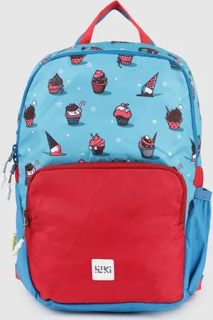 Wildcraft Unisex Blue & Red Champ 1 Cupcake Backpack