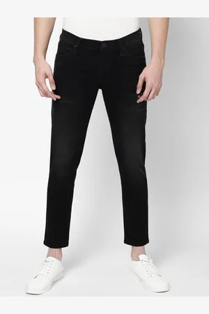 Lee Men Black Skinny Fit Light Fade Stretchable Jeans