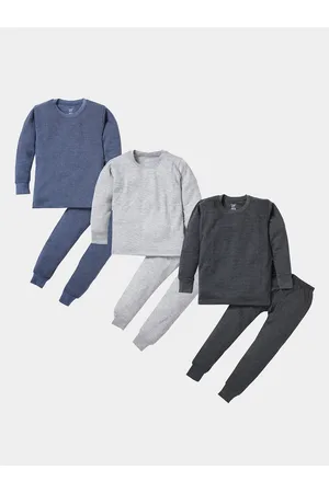 Toonyport Boys Pack Of 3 Striped Thermal Set