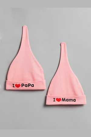 EL REGALO Unisex Kids Pink Beanie