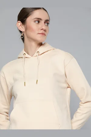 Chemistry Women Beige Hooded Sweatshirt
