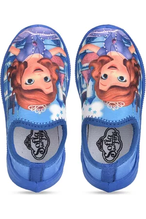toothless Girls Blue Sofia The First Printed Slip-On Sneakers