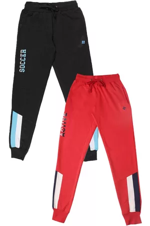 dollar Boys Pack Of 2 Solid Straight-Fit Joggers