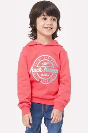 Ed-a-Mamma Boys Printed Hooded Sweatshirt