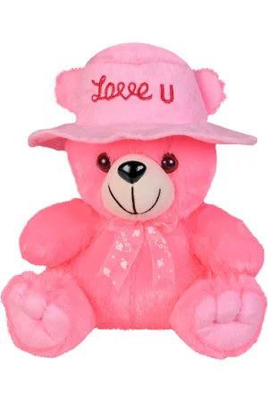 Ultra Kids Pink Cap Teddy Soft Toy