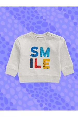 Mothercare Boys Grey Printed Sweatshirt