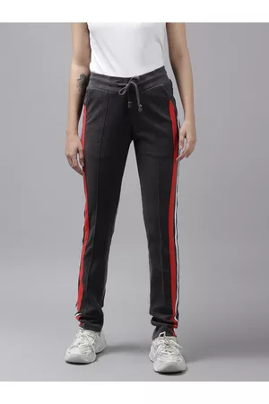 Cayman Women Charcoal Grey Regular Fit Track Pant
