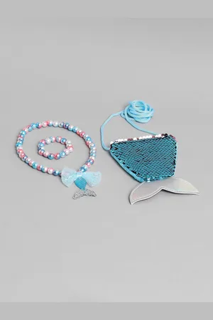 EL REGALO Girls Pearl Jewellery Set